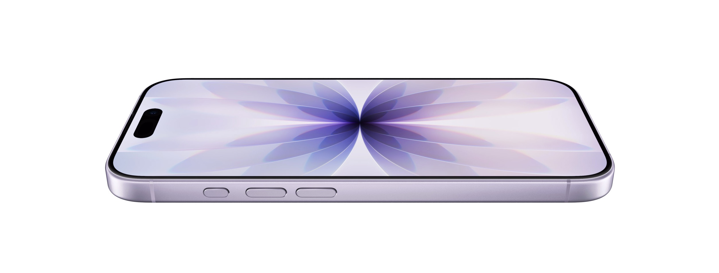 نمای جانبی آیفون ۱۷ یاسی